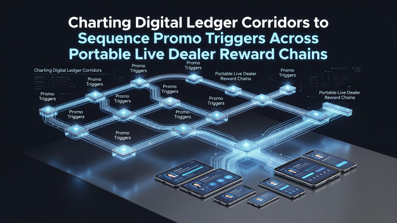 Visualisierung digitaler Ledger-Korridore für Bonus-Trigger in Live-Dealer-Plattformen
