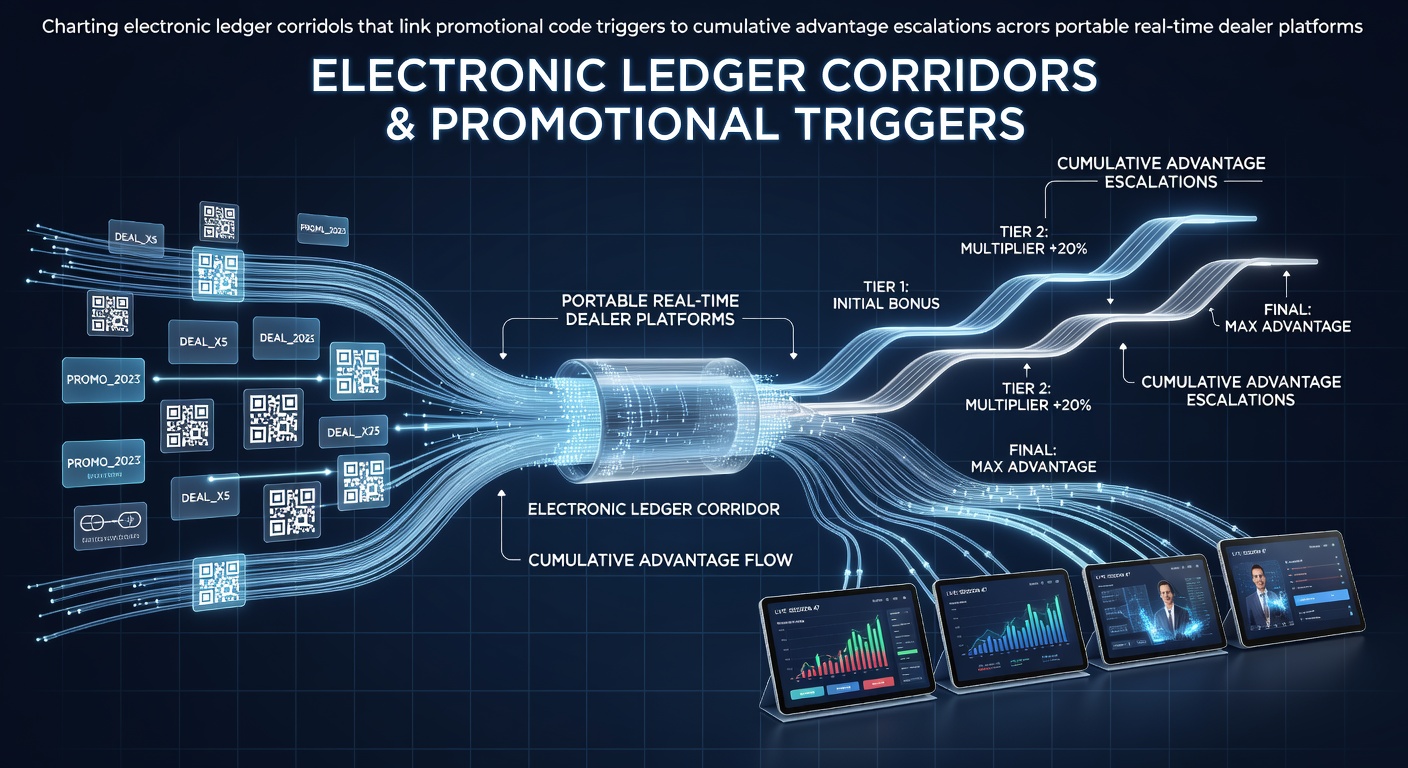 Visualisierung elektronischer Ledger-Korridore in mobilen Casino-Plattformen