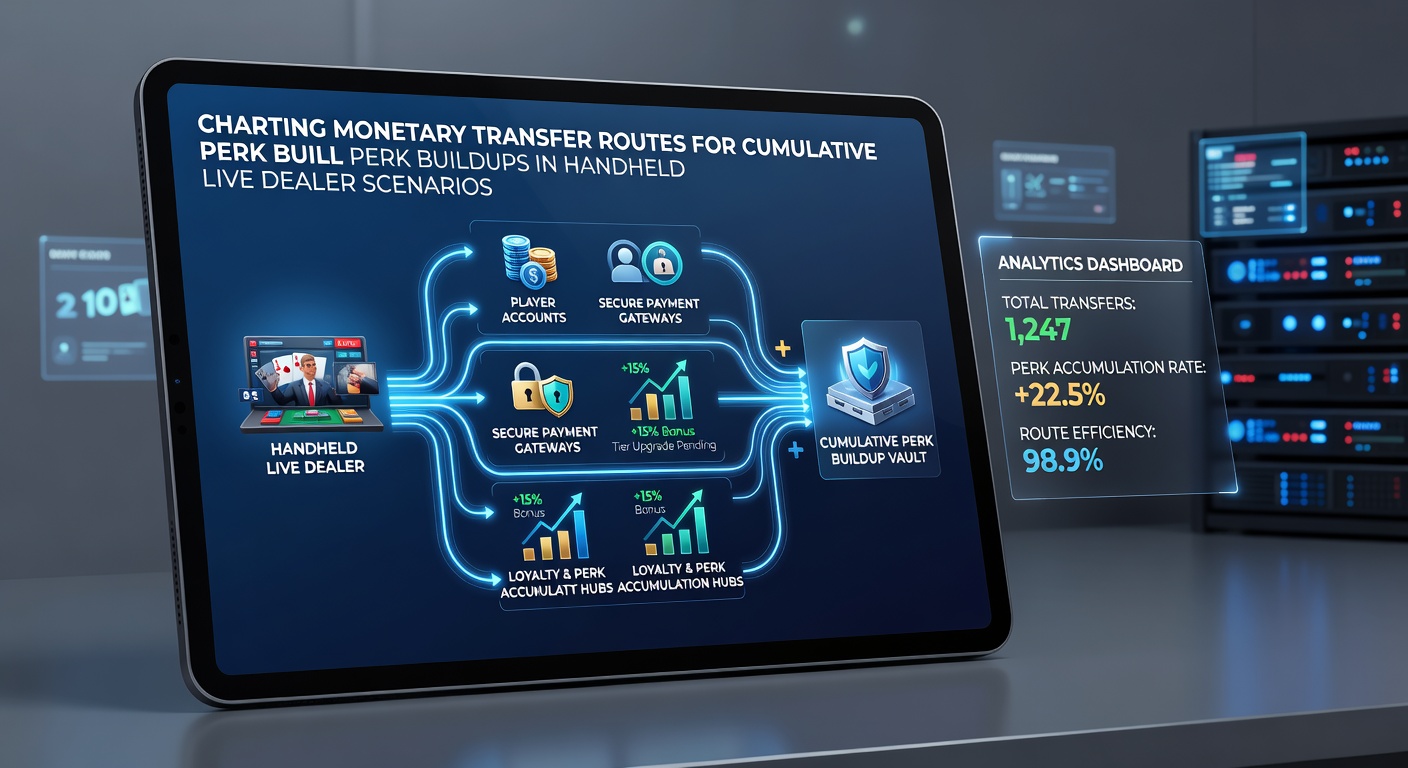 Visualisierung von Transferwegen und kumulativen Bonusaufbauten auf mobilen Geräten