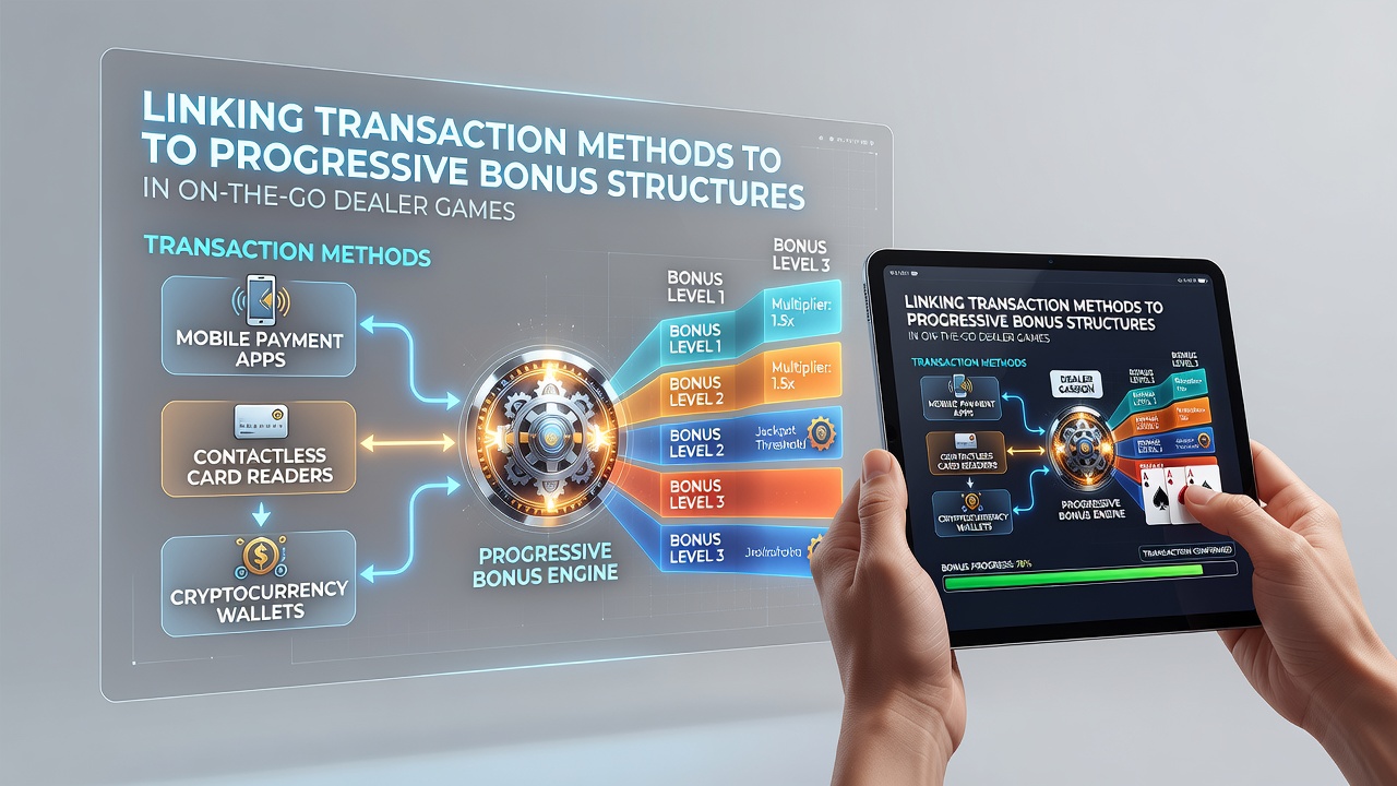 Mobile Transaktionsmethoden und progressive Bonusstrukturen in Live-Dealer-Spielen auf portablen Geräten