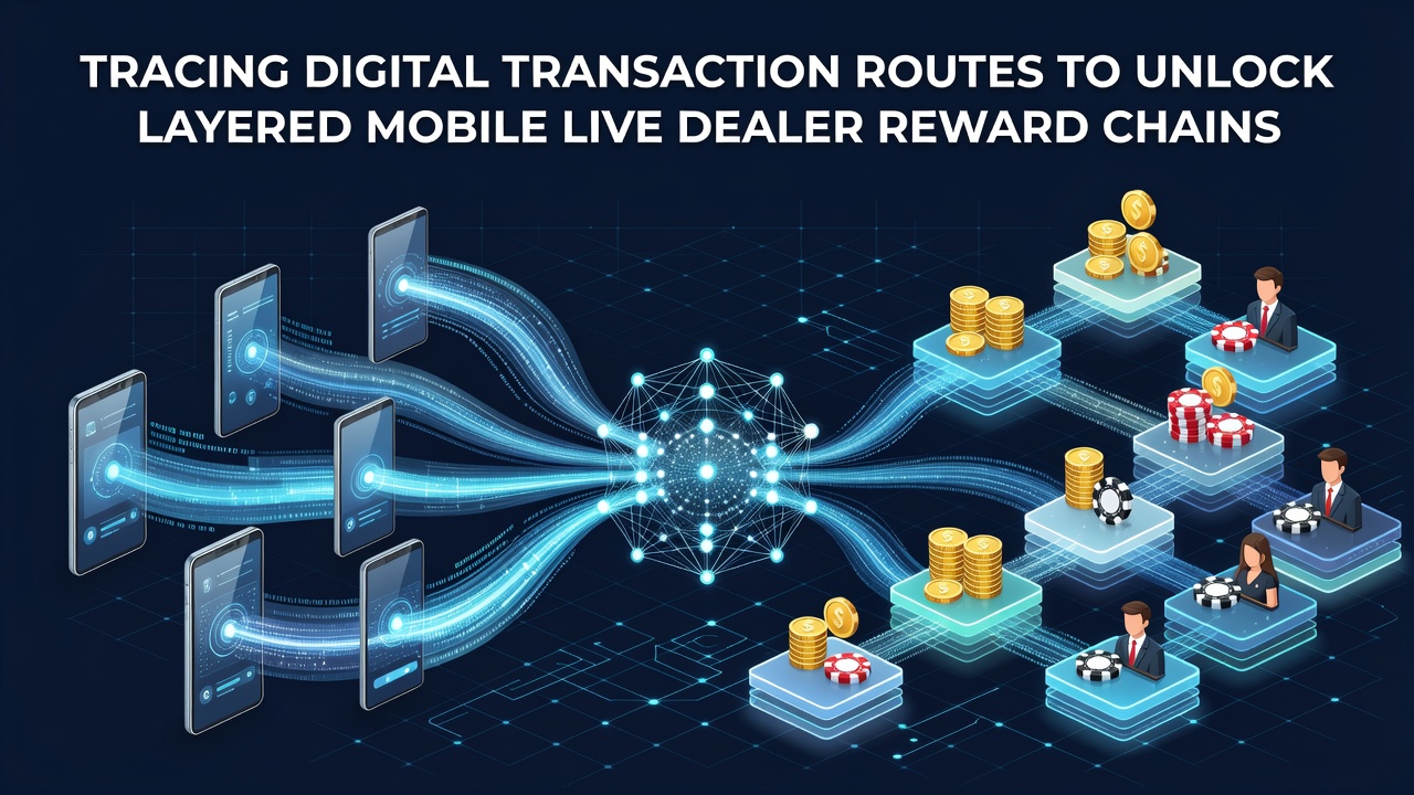 Darstellung digitaler Transaktionswege in mobilen Live-Dealer-Umgebungen